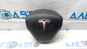 Подушка безпеки airbag в кермо водійська Tesla Model 3 18- чорна, подряпина