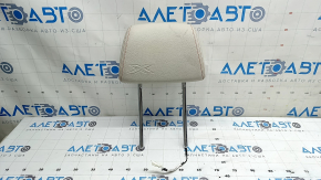 Підголівник передній лівий BMW X3 F25 11-17 шкіра elfenbein-weiss з червоним рядком, Sport, електро, прим'ятий, під хімчистку