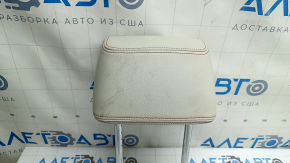Подголовник 2 ряда правый BMW X3 F25 11-17 кожа elfenbein-weiss с красной строчкой, Sport, под химчистку