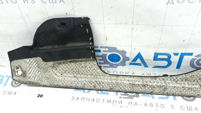 Защита заднего бампера центральная BMW X5 G05 19-23 без фаркопа, нет части