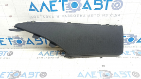 Накладка задньої стійки за кватиркою ліва Audi A6 C8 19-23 чорна, потерта
