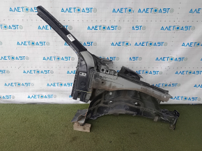 Чверть передня права VW Passat b8 16-19 USA відпиляна, чорна, без порога