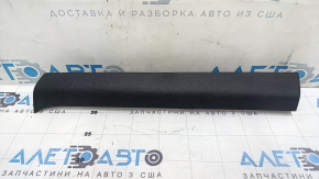 Накладка торпеди права нижня Hyundai Sonata 15-19 чорна, подряпини, надламанні кріплення