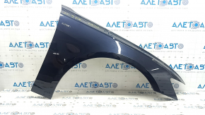 Крило переднє праве Audi A6 C8 19-24 алюміній, синє LX5B