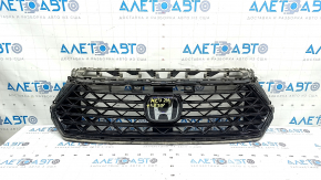 Грати радіатора grill Honda Accord 23-26 в зборі, з емблемою, пісок, подряпини