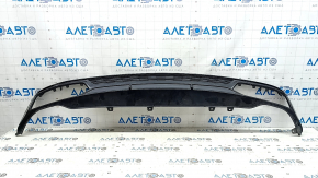 Губа заднього бампера Audi A6 C8 19-23 структура, S-line, надламані кріплення, подряпини, пробитий корпус