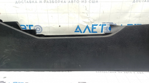 Накладка центральной консоли боковая левая Honda Accord 23-26 большая, черная, потерта, царапины