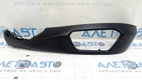Накладка збоку пасажирського сидіння права BMW X3 F25 11-17 чорна, під електро, подряпини, надламане кріплення