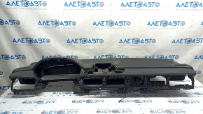 Торпедо передня панель з AIRBAG Honda Accord 23-26 чорна, подряпини, під чищення, потертості.