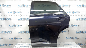 Двері в зборі задні ліві Lexus RX450h 10-15 hybrid, тонування, синій 214, вм'ятини, тички, в кіптяві