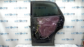 Задняя правая дверь Lexus RX450h 2010-2015, вид изнутри, детали скрыты под пленкой.