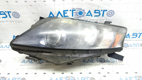 Фара передняя левая Lexus RX350 RX450h 10-12 дорест ксенон, под полировку, надломано крепление