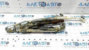 Подушка безпеки airbag бічна шторка ліва Lexus RX350 RX450h 10-15 іржавий піропатрон, в кіптяви