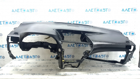 Торпедо передняя панель без AIRBAG Lexus RX350 RX450h 10-15 черная, вмятина, в копоти, царапины