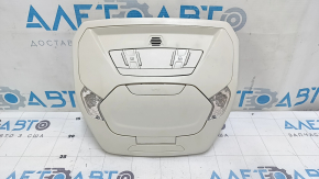 Плафон освітлення передній Ford Escape MK3 17-19 рест, під люк, сірий, надламані кріплення