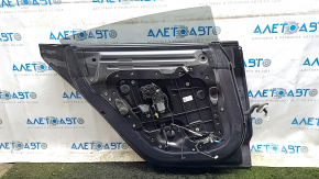 Дверь в сборе задняя левая Tesla Model 3 18-20 графит PMNG, тычка