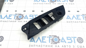 Накладка керування склопідйомником переднім лівим Toyota Prius 50 16-22 чорний глянець, подряпини