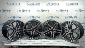 Комплект дисков R20x8.5J ET38 R20x10J ET51 BMW X3 F25 11-17 310 стиль, M-Sport, бордюрка