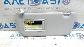 Козирок лівий Toyota Prius 50 19-22 сірий, без гачка, подряпини, під чищення