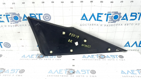 Накладка заднего крыла правая Toyota Prius 50 16-22 черный глянец, царапины