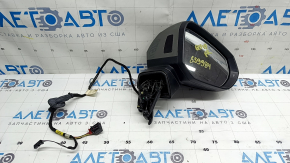 Дзеркало бічне праве у зборі Audi Q3 83A 19-25 6+2 пінів, поворотник, підігрів, BSM, графіт