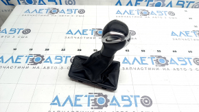 Ручка АКПП Audi Q3 83A 19-25 кожа черная с хромом, царапины, тычка