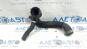 Патрубок охлаждения нижний Audi A6 C8 19-25 3.0T с датчиком
