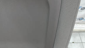 Задний ряд сидений 2 ряд левое Chrysler Pacifica 17-18 механический, ткань, коричневая, под химчистку, примято, потерт пластик