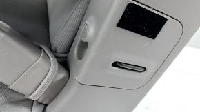Задний ряд сидений 2 ряд центральное Chrysler Pacifica 17-22 механический, ткань, коричневая, под чистку, царапины на пластике