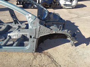 Чверть передня права Toyota Prius 50 16-22 на кузові, зелена