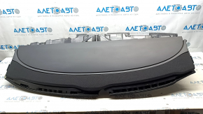 Торпедо передняя панель с AIRBAG Tesla Model 3 18-23 кожа черная, с накладкой под динамики