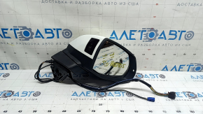 Дзеркало бічне праве в зборі Audi Q7 16-19 15+4 пінів, підігрів, автозатемнення, автоскладання, поворотник, камера, BSM, біле