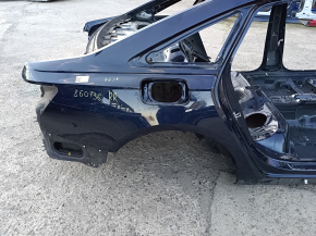 Чверть крило задня права Audi A6 C8 19-24 на кузові, синя, тички
