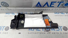 Накладка задней стойки левая средняя Tesla Model 3 18-23 черная, потертости