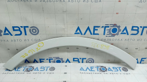 Накладка арки крила задня права Audi Q7 16-19 на кузові під R18-R20, біла, тичка