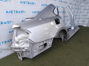 Четверть крыло задняя правая VW Passat b7 12-15 USA серебро, отпилена, с центральной стойкой, тычки, вмятины