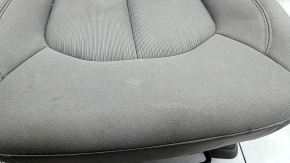 Пассажирское сиденье Chrysler Pacifica 17-19 без airbag, ткань коричневая, механическое, под чистку, потерто
