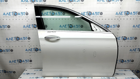 Двері в зборі передня права Mercedes W213 E 17-23 keyless, білий 149, тичка, вм'ятина