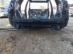 Задня панель Lexus RX350 RX450h 10-15 з іклами підсилювача, на кузові, синя