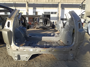 Задняя панель Lexus RX300 RX330 RX350 RX400 04-09 на кузове, с скобой,золотистая, коррозия