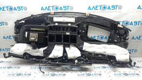 Торпедо передняя панель с AIRBAG Kia EV6 22-26 черная под проекцию, Gt-Line