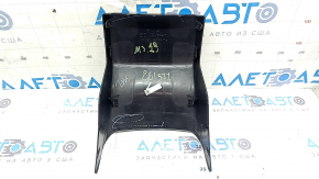 Накладка центральной консоли задняя Mazda 3 19-25 4d Mexico built FWD черная, царапины