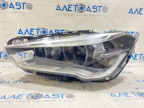 Фара передня ліва гола BMW X1 F48 16-19 LED білий поворотник, LED