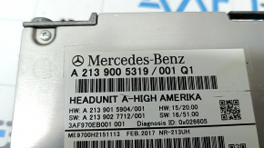 Головное устройство Mercedes W213 E 17-20