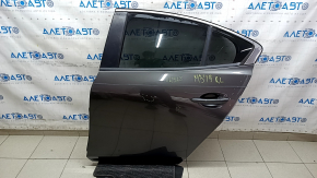 Двері в зборі задні ліві Mazda 3 19-26 4d графіт 46G, тонування, в клею, подряпини