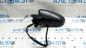 Зеркало боковое левое в сборе Mazda 3 19-22 4d, 6+4 пинов, графит, поворотник, подогрев, BSM, Mexico built
