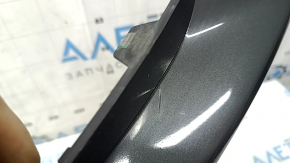 Накладка переднего бампера правая Mazda 3 19-26 4d структура черная, Mexico built, крашена, песок