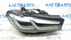 Фара передняя правая в сборе BMW 5 G30 21-23 LED, под полировку