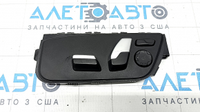 Управління сидінням водія BMW 5 G30 17-22 чорне з хром, подряпини, потерто