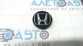Центральний ковпачок на диск R19 Honda Accord 18-22 чорний, 62/56мм, тип 2